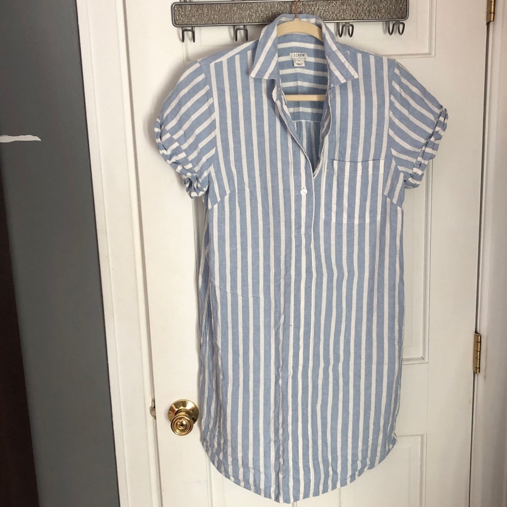 J. Crew Striped Summer Dress